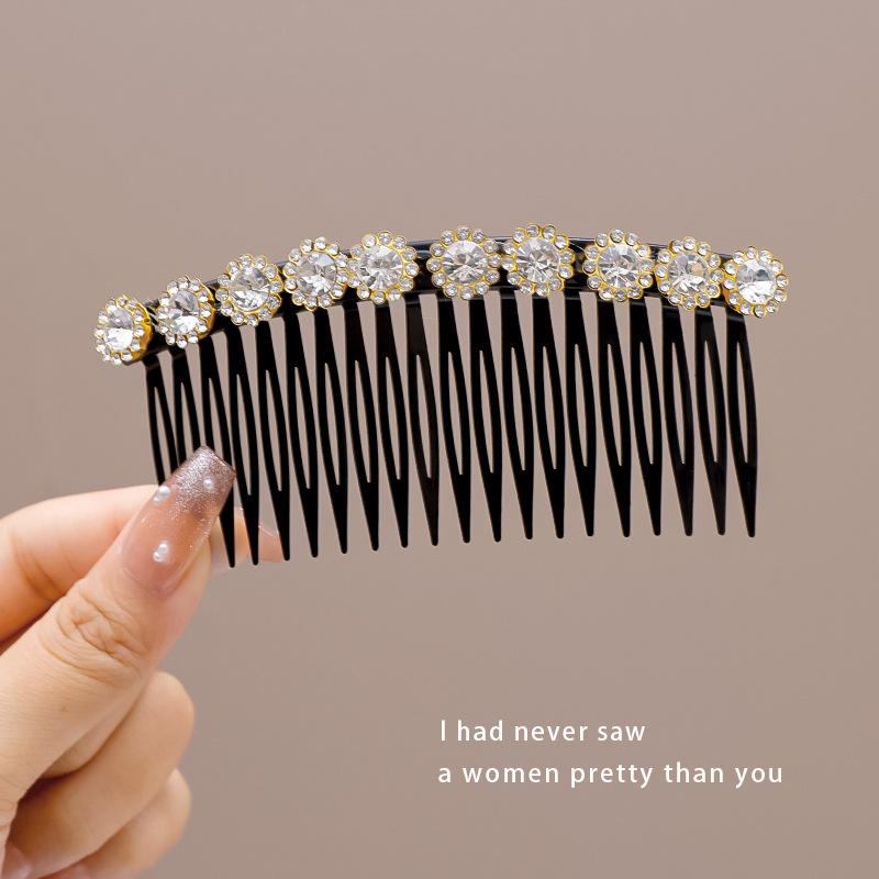 Stylish and Versatile Hair Clips for Women, Pearl Hair Combs for Wispy Hair, Bangs Clips, High-end Hair Accessories