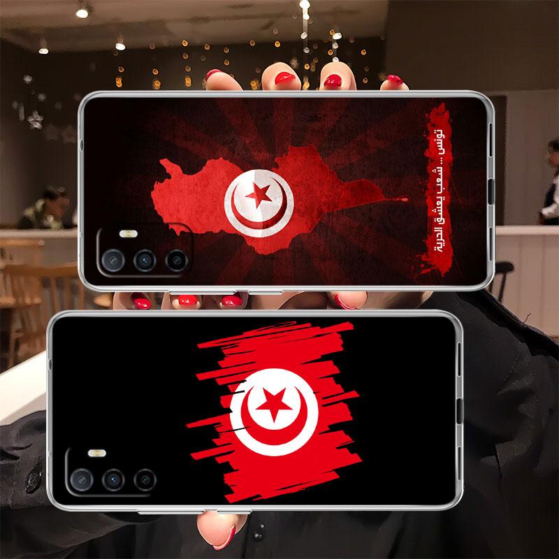 IK72 Tunisian Flag Passport Transparent Phone Case for Motorola Moto G7 G8 G9 G84 G85 G73 G24 G15 Z2 Play Power Plus