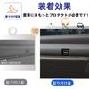 Glealcco New Alphard/Vellfire 40 Series Accessories 2 Row Curtain Switch Panel Cover Sunshade Switch Garnish Custom Interior Parts (Piano Black)