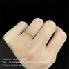 eManco 3MM Gold-Plated Stainless Steel Fashion Ring for Women