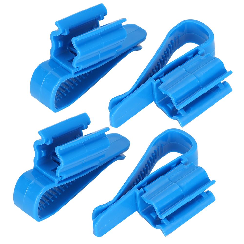 4pcs Water Pipe Fixed Clamp Multifunction Plastic Fish   Aquarium Hose Holder
