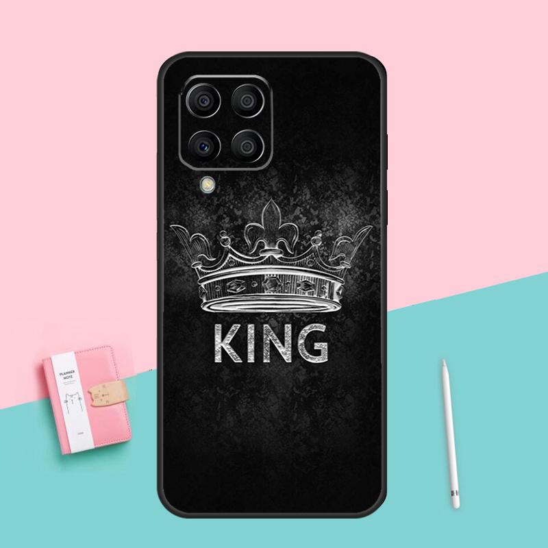 King Queen Art For Samsung Galaxy M16 M31 M21 M33 M53 M13 M12 M32 M52 M11 M35 M55 M15 M14 M34 M54 M06 Case
