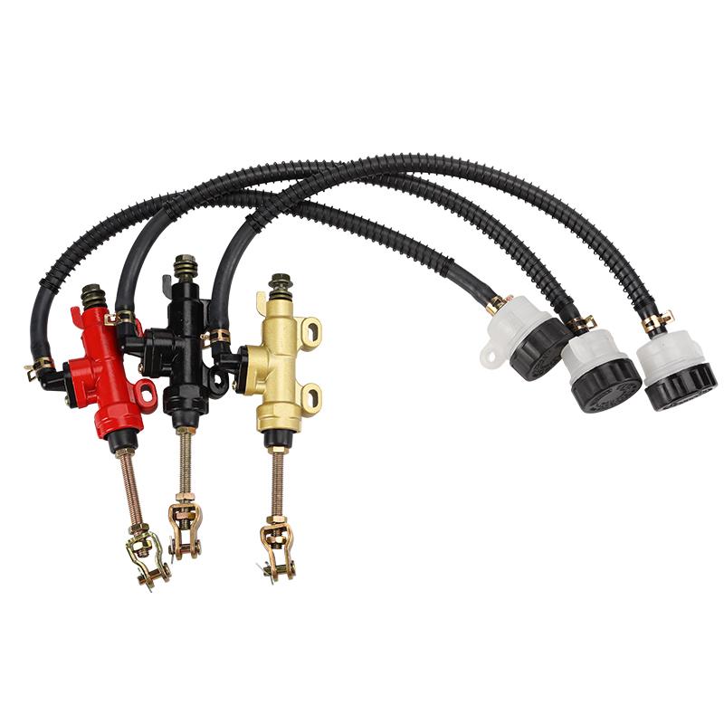 Universelle Motorrad-Hinterradbremspumpe Hydraulischer Hauptzylinder für ATV 50-250CC Pit Dirt Bike Suzuki Honda Yamaha