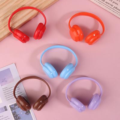 Cotton Doll Headphone Cute Earphone For 10cm Cotton Doll Mini Plush Doll Headset Decoration Fashion DIY Doll Accessories Gift