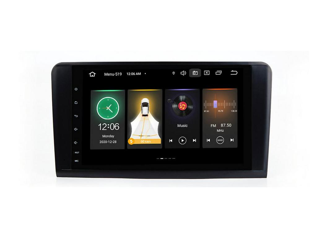 Mercedes-Benz ML 9" Touchscreen GPS Navigation with CarPlay & Bluetooth