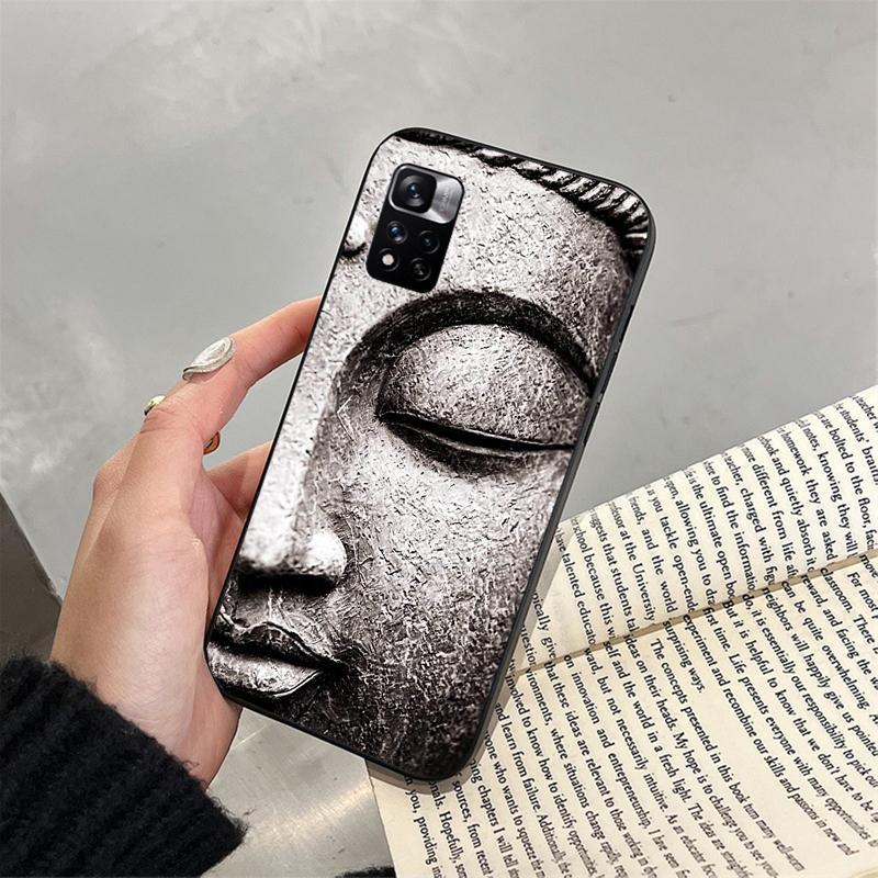Phone Case For Xiaomi Redmi note 13 12 Pro 11S 11 10 Pro 10S 12S Redmi 10 10C 9C 13C Buddha Case