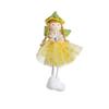 Christmas Tree Creative Pendant Flower Hat Angel Christmas Tree Decoration Lovely Christmas Angel Plush Doll