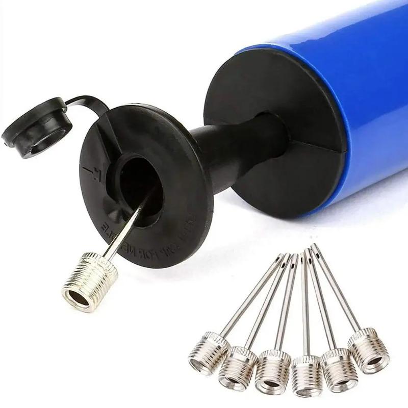 Flexible Hose Ball Pump Hand Pump Inflator Portable Basketball-Pump Football Inflating with Pump Volleyball Hose Push Air