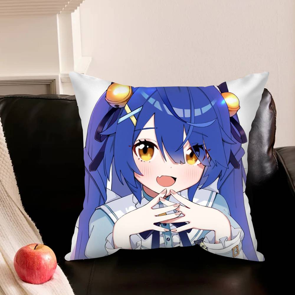 Amamiya K-Kokoro C-Cute Vtuber-R Pillowcase For Sofa Room Office Decor Printing Protector Cushion Cover Valentine Gift Custom