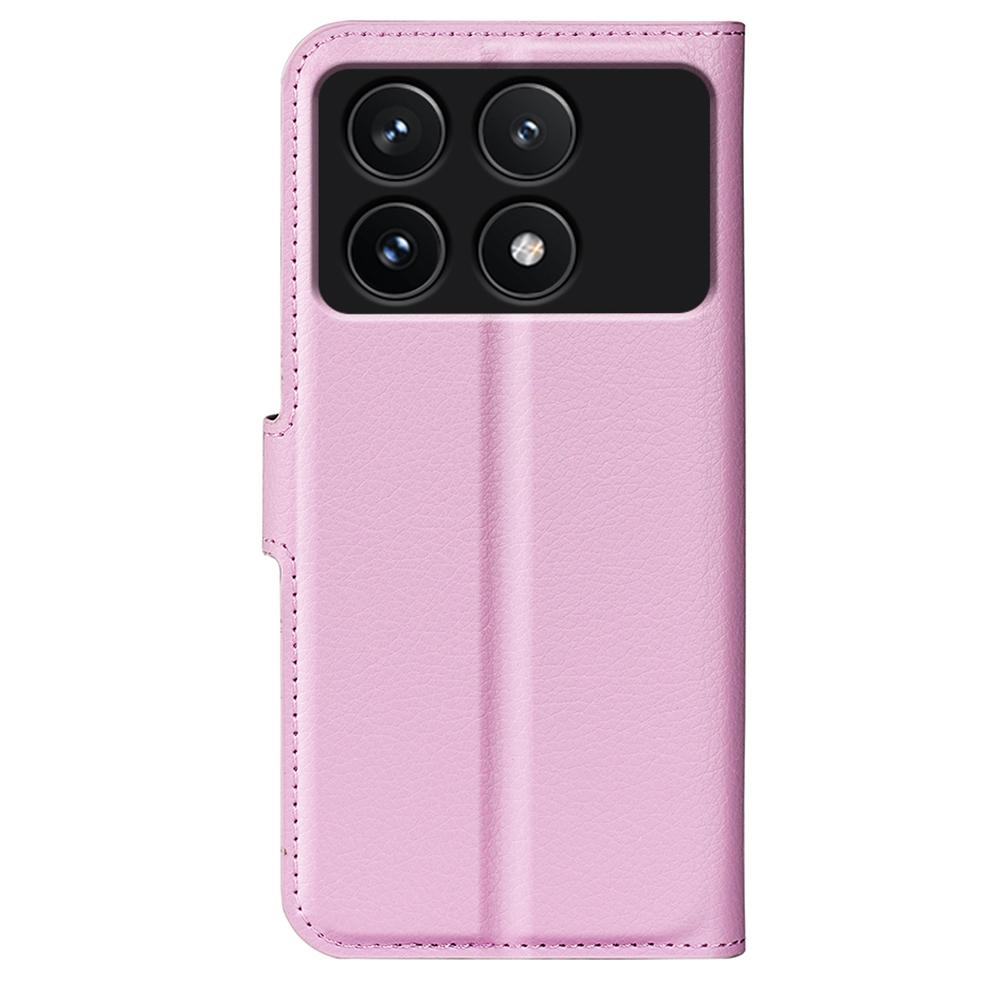 For Xiaomi Poco F6 Pro 5G/Redmi K70 5G/K70 Pro 5G Case PU Leather Card Slots Pocket Stand Phone Cover