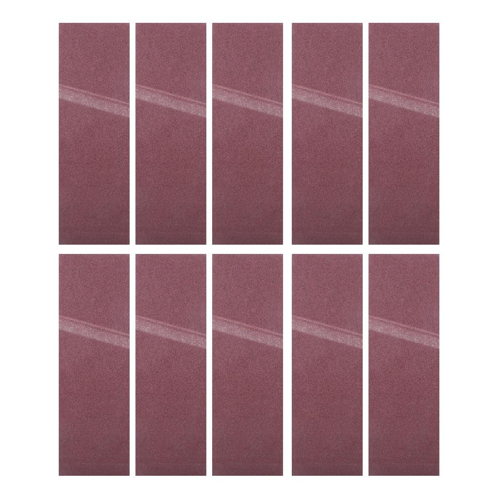 10pcs 533x75mm Sanding Belt 21x3 Inch Abrasive Band for Belt Sander 40 180 Grit (40#)