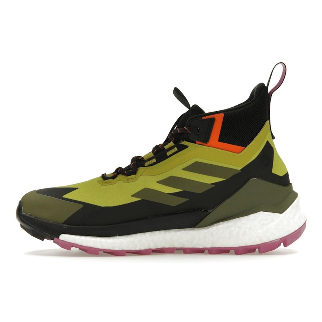 Adidas Terrex Free Hiker 2 GORE-TEX Pulse Olive Men Sneakers Green Focus-Olive Impact-Orange GV8900