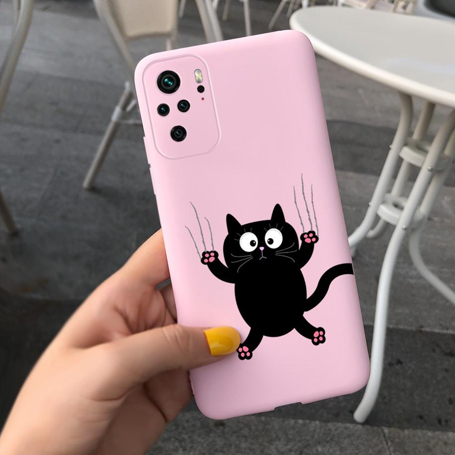 For Xiaomi Redmi Note 10 Case Silicone Soft TPU Cactus Cartoon Cute Cover for Redmi Note10 10 Pro Max Phone Cases Note 10s Coque