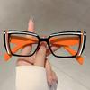Vintage Cat Eye Glasses Women  New Fashion Multicolor Rim Eyewear Trendy Stylish Design Blue Light Blocking Eyeglasses