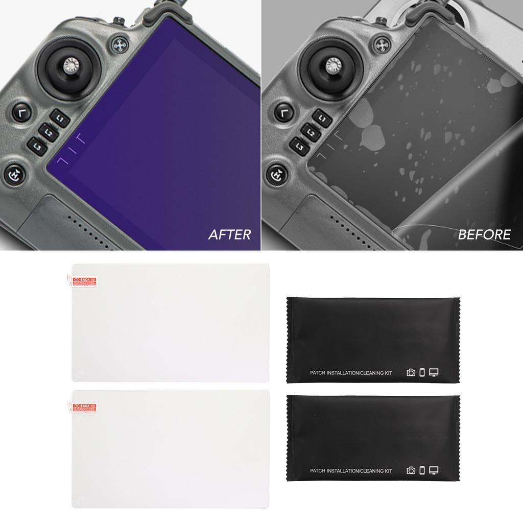 2PCS Drone RC Screen Film Screen Protector Tempered Glass Anti Glare 9H Matte HD Perfect Fit for RC Plus Inspire 3 M30