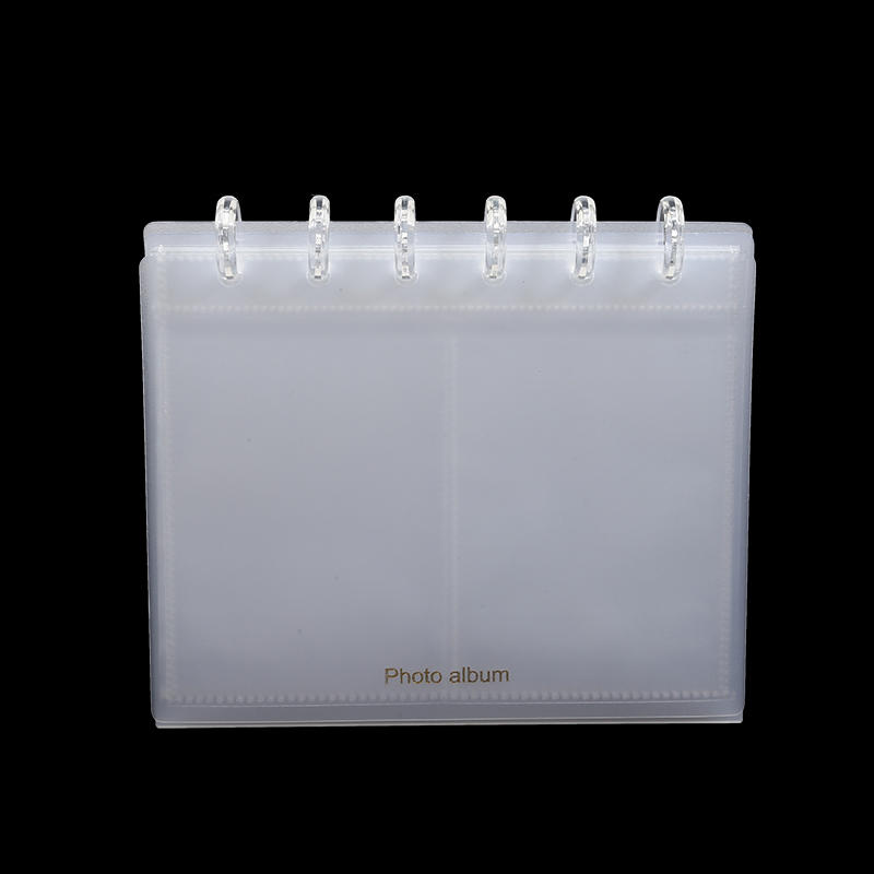 INS Minimalist Style Transparent Desktop Album 3Inch Polaroid Photo Favorites K-Pop Idol Photo Card Display Stand DIY Memos