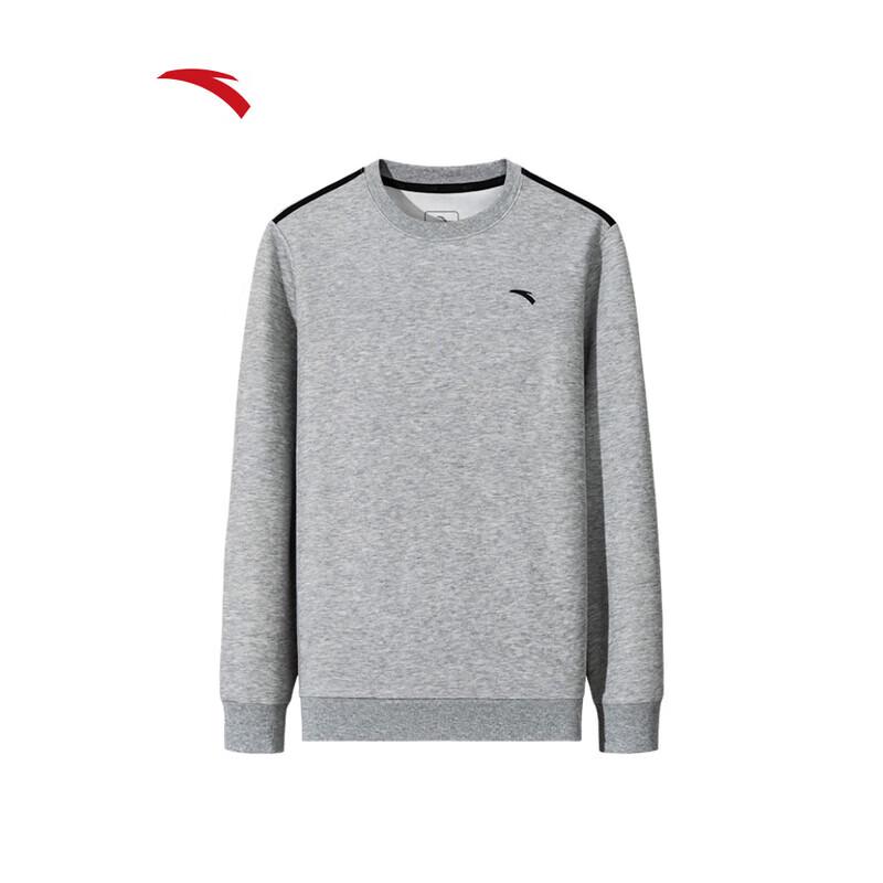 Anta Men's Casual Crew Neck Long Sleeve Sweatshirt