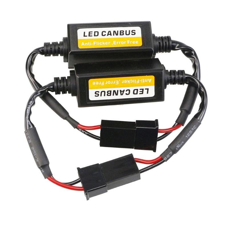 LED Headlight Load Resistors Lightweight Load Resistor Set Simple Installation