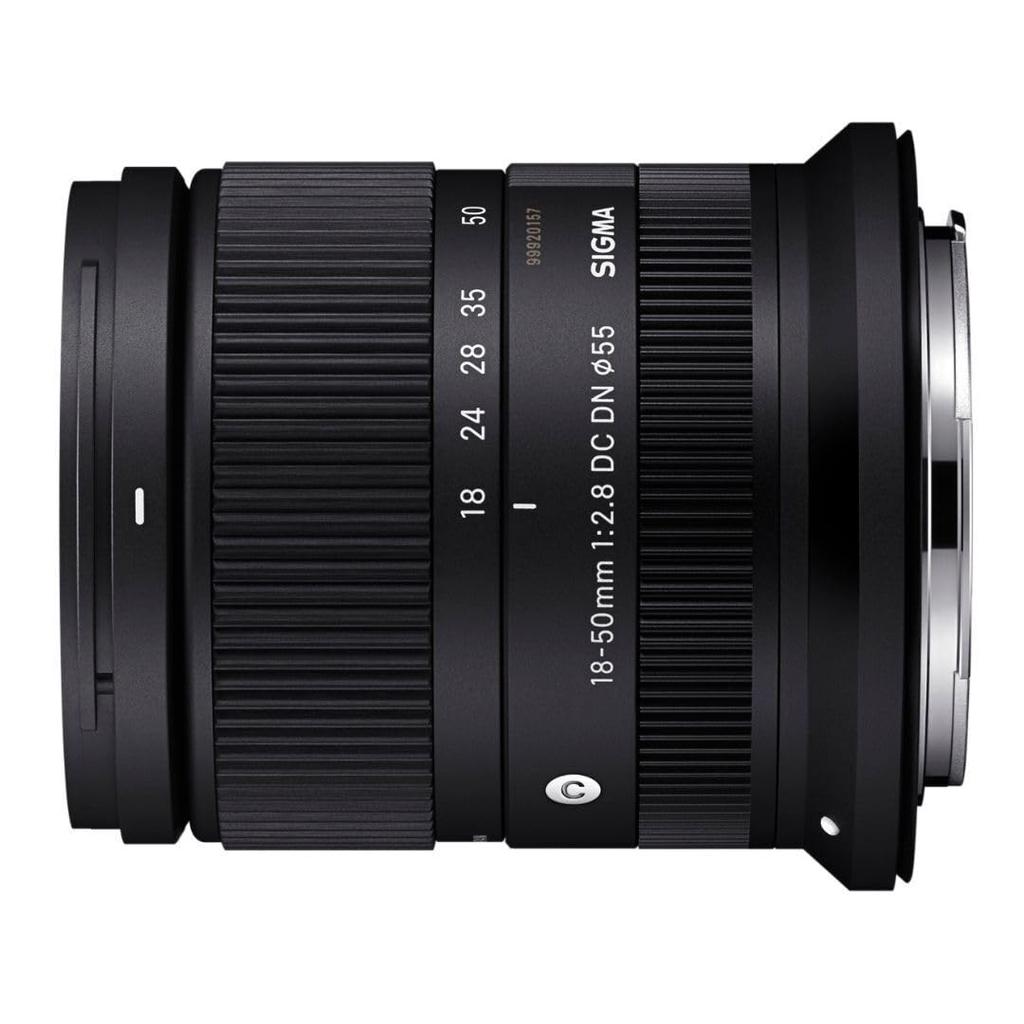 Sigma DC DN Lens for Canon RF Standard Mirrorless Contemporary 18-50mm F2.8 Mount, APS-C Cameras,