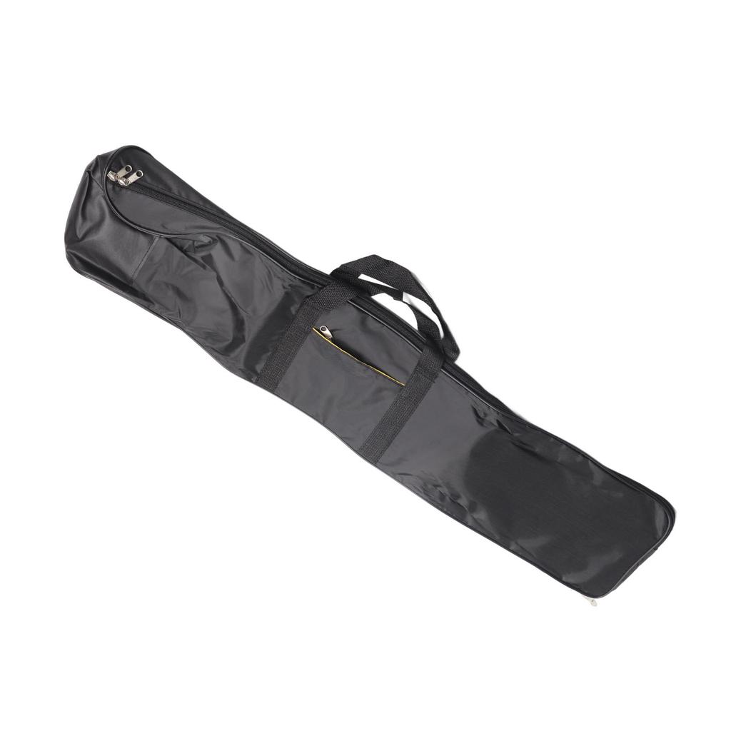 Black Chinese Erhu Storage Bag Canvas Rain Proof Practical Comfortable Hand Feel Soft Erhu Bag 90cm