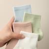 Summer Solid Color, Versatile, Simple, Collegiate Style, Breathable, Candy-colored, Thin Mid-calf Women's Socks