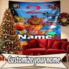 Custom Name Personalized Five Nights at Freddy's Print Tapestry, Wall Art Decor, Bedroom, Dorm, Apartment, LivingRoom, Party Backdrop, Gift for Birthd