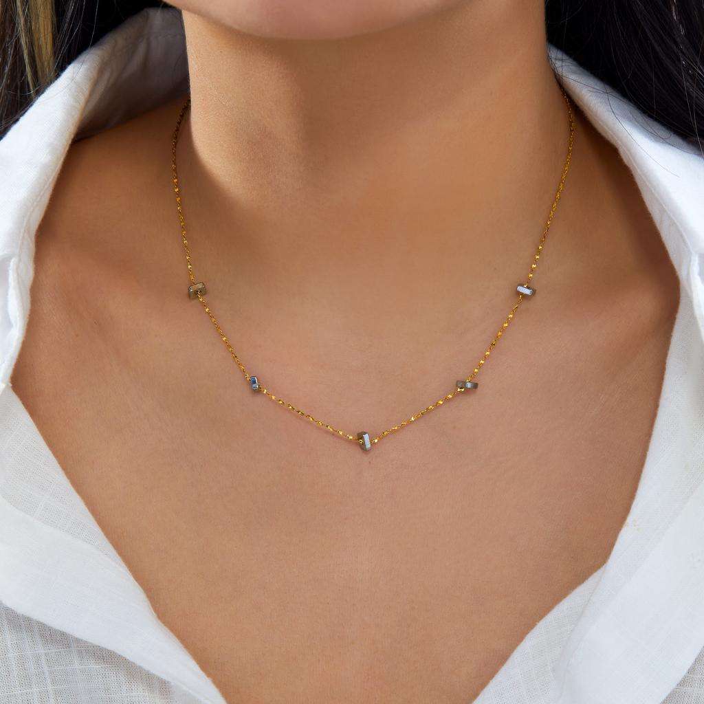 Stainless Steel Exquisite Love Heart Necklace For Women Romantic Double Color Enamel Heart Choker Party Valentine Jewelry Gift