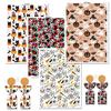 Halloween Water Soluble Stickers, Clay Transfer Paper Water Soluble Clay Transfer Sheet for Clay Earrings Jewelry Making