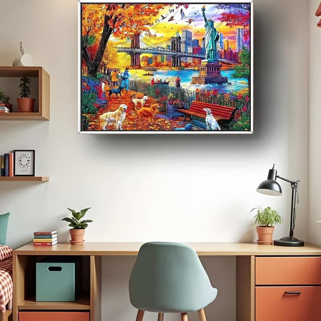 2000/1314/1000//520pcs,Jigsaw puzzles,Family Fun Adult Puzzle,Portable Cuboid DIY Art Decor,DIY Puzzles, High Quality Paper, W