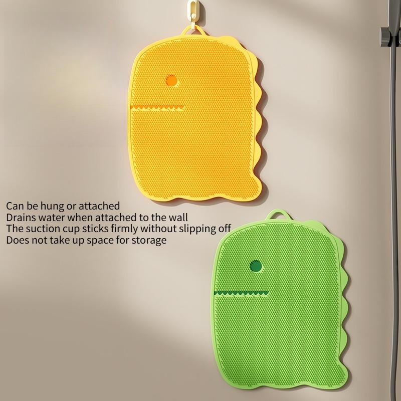 1PC Little Dinosaur Foot Rubbing Massage Artifact To Remove Dead Skin Artifact Bathroom Bath Mat Foot Stepping Foot Rubbing Foot Non-slip Floor Mat