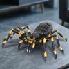 Kreatywny Zestaw Klocków Dzikie Zwierzęta Pająk Mikro Klocki Model Czarny Pająk Zestaw Do Montażu Straszne Zabawki na Halloween Dla Dzieci