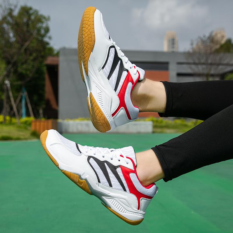36-46 Unisex Shock Absorption Anti-skid and Wear-resistant Outdoor Badminton Shoes Tennis Shoes Table Tennis Shoes
