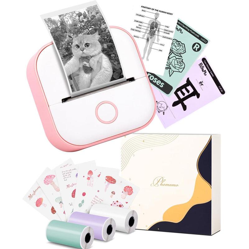 Phomemo M02X Bluetooth Portable Photo Printer - Compact, Wireless & Thermal Mobile Printing