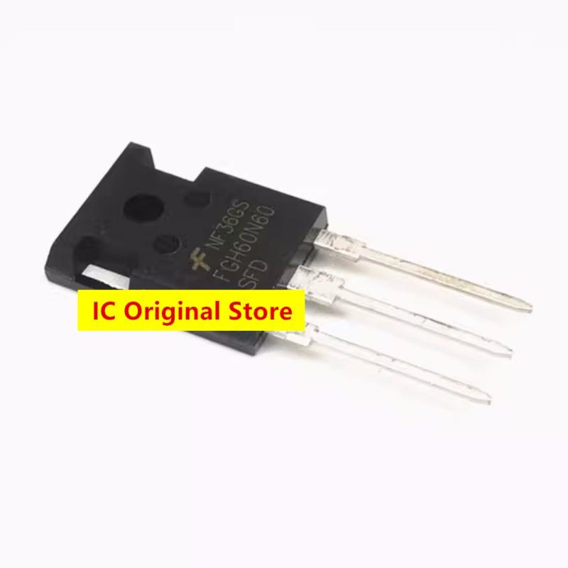 5pcs FGH60N60SFD New And Original TO-247 60N60 IGBT Welding Machine Commonly Used Tubes FGH60N60