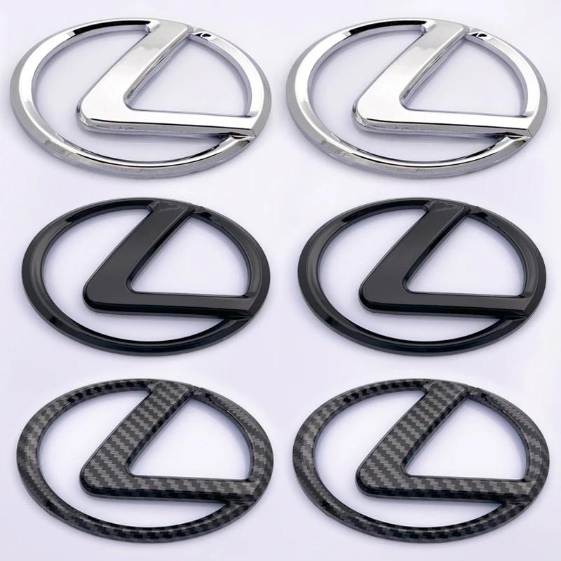 For Lexus CT200H IS300H IS200 IS250 RX350 NX200 GS430 3D Front and Rear Original Car Replacement Badges Trunk Rear Emblems AEI1