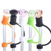 Shape Drinking Straws Plug Silicone Drinking Dust Cap Straw Tip Covers  Kitchen