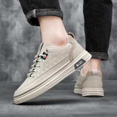 Lente Herenschoenen Nieuwe Ademende Schoenen Mannelijke Studenten Trend Veelzijdige Witte Schoenen Heren Sport en Vrije Tijd Boardschoenen