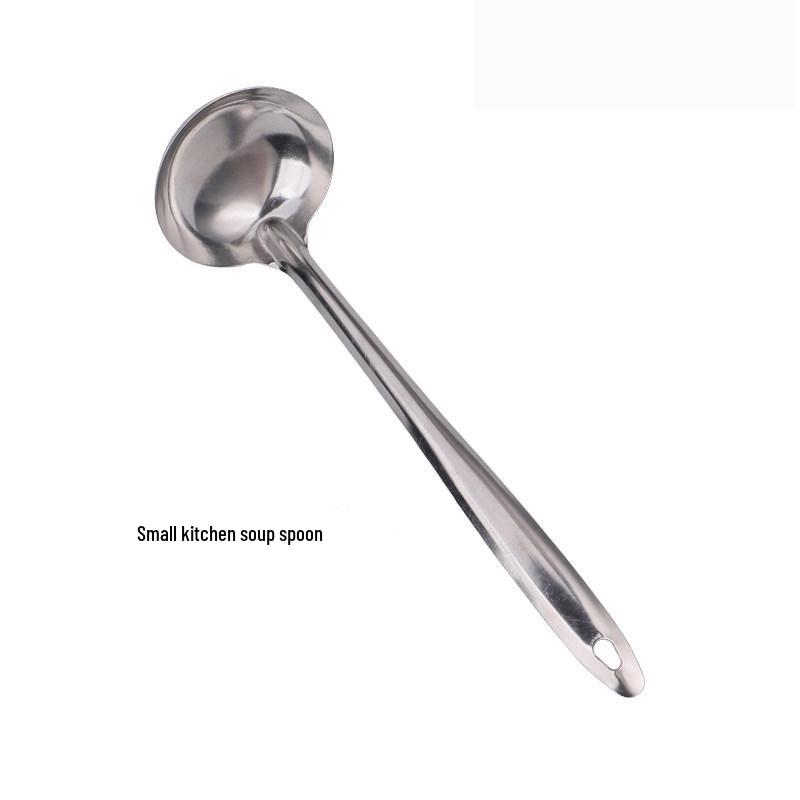

Stainless Steel Hot Pot & Soup Ladle Set with Long Handle and Colander