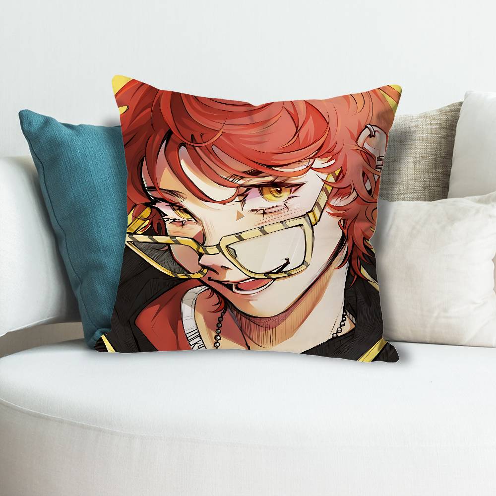 Game MMystic Messenger 707 Pillow Cases for Bedroom Living Room Sofa Home Decor Polyester Cushion Cover with Zipper