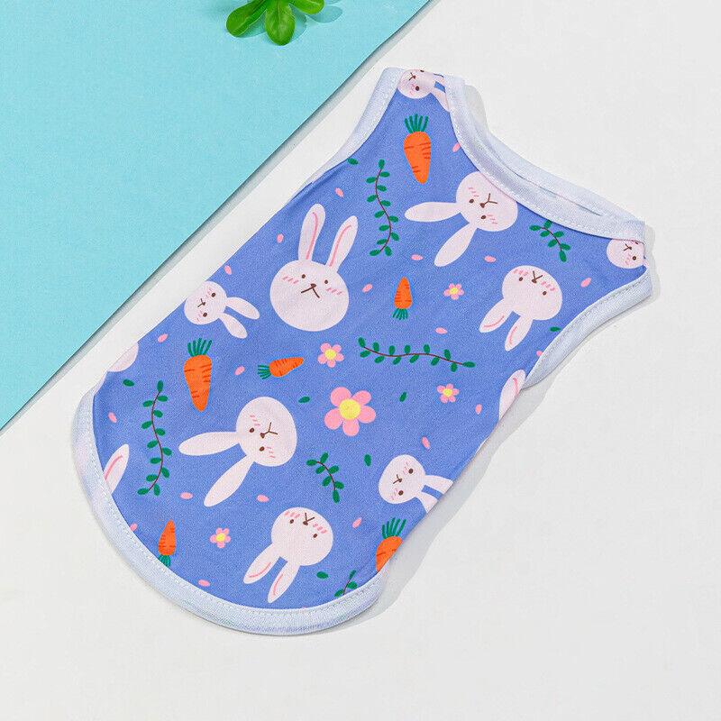 Haustier-Hundekleidung, T-Shirt, Weste, Kleidung, Welpen, Katze, niedliches bedrucktes Kostüm