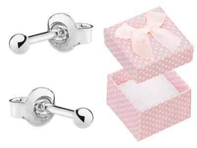 Silver Flower Earrings with Cubic Zirconias Flower Studs for Girls
