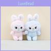 Adorable Plush Baby Rabbit Keychain Soft Toy Cozy Hanging Pendant For Kids