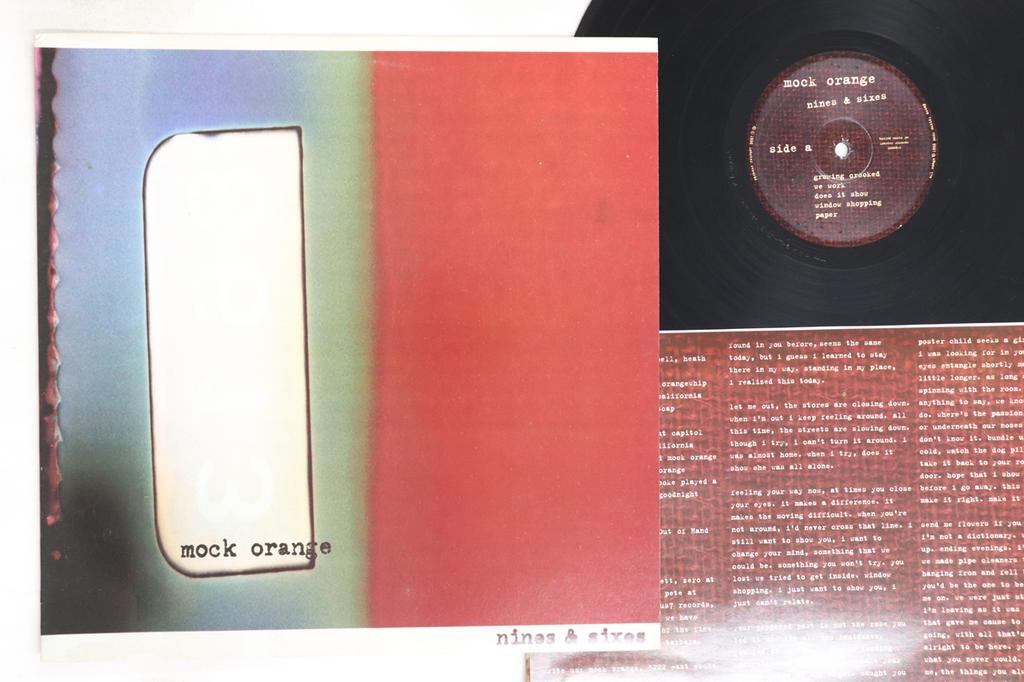 LP Record MOCK ORANGE  Nines  Sixes 100081 LOBSTER 1998 US Rock Used
