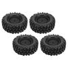 4PCS RC Wheel Tires Rubber Tyre Replacement for Climbing Vehicle Off Road Car 96MM Diameter