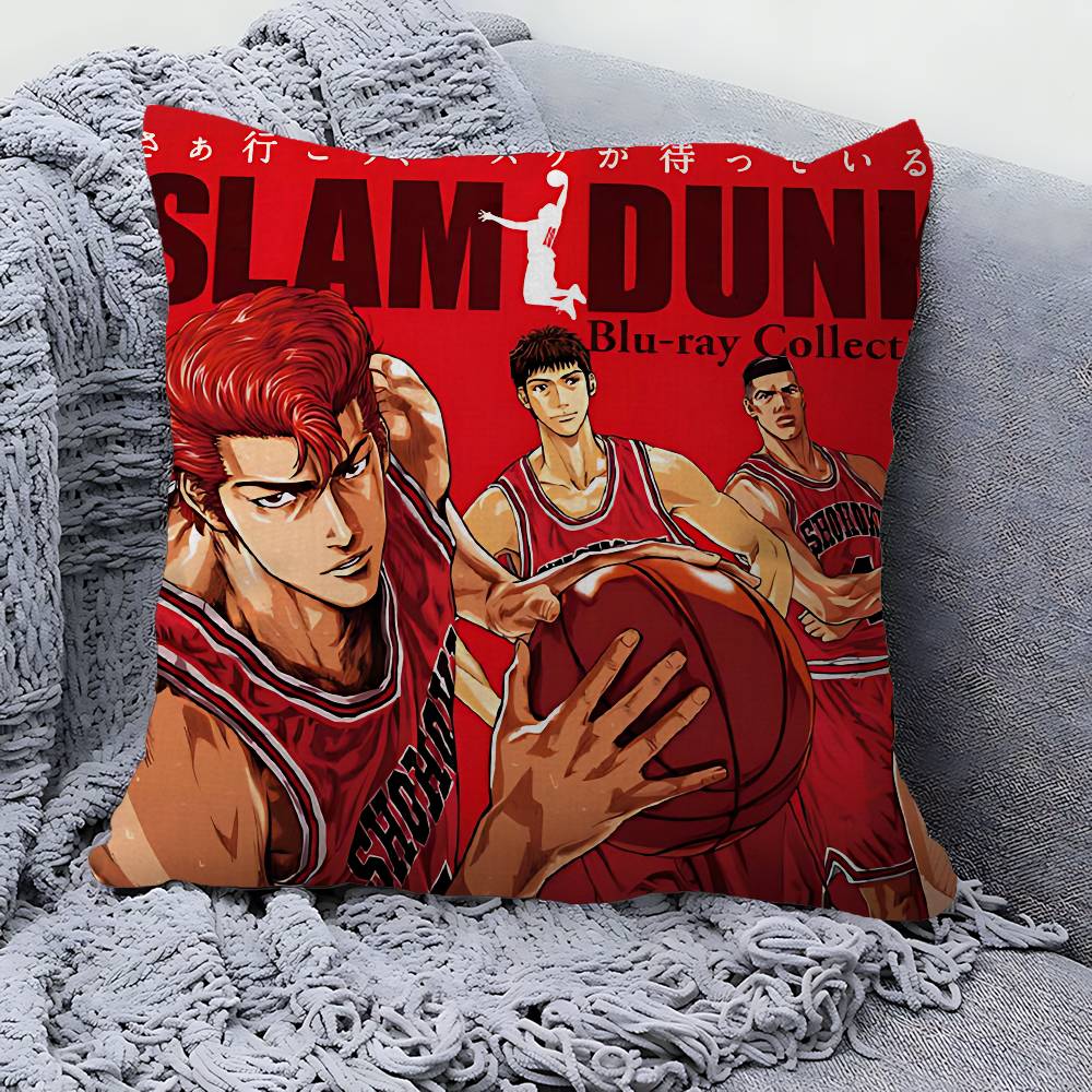 SSLAMS DDUNKS Anime Cushion Cover Pillow Cover Decor Pillowcase Printed Cushion Case For Couch