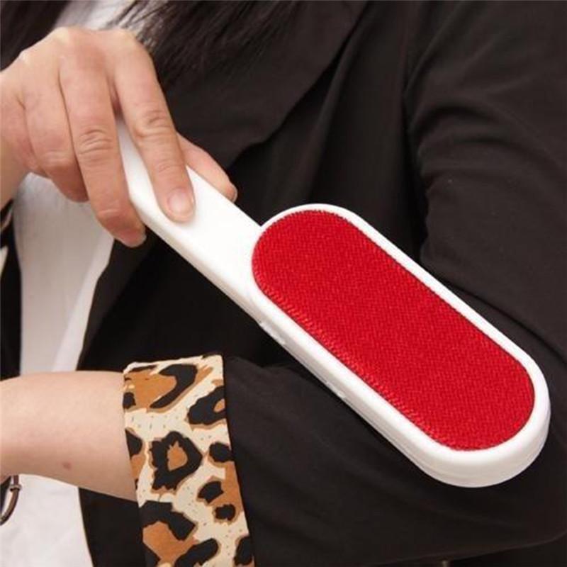 Double Sided Lint Fluff Dust Remover Brush Pet Hair Remover Clothes Brush Latest