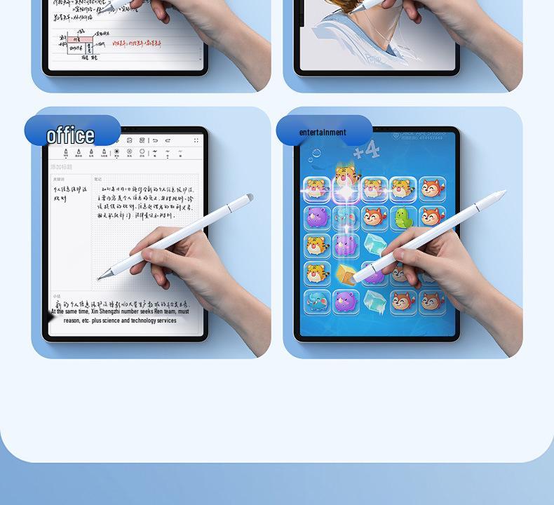 Universal Magnetic Stylus Pen for iPad, Android, and Huawei Tablets