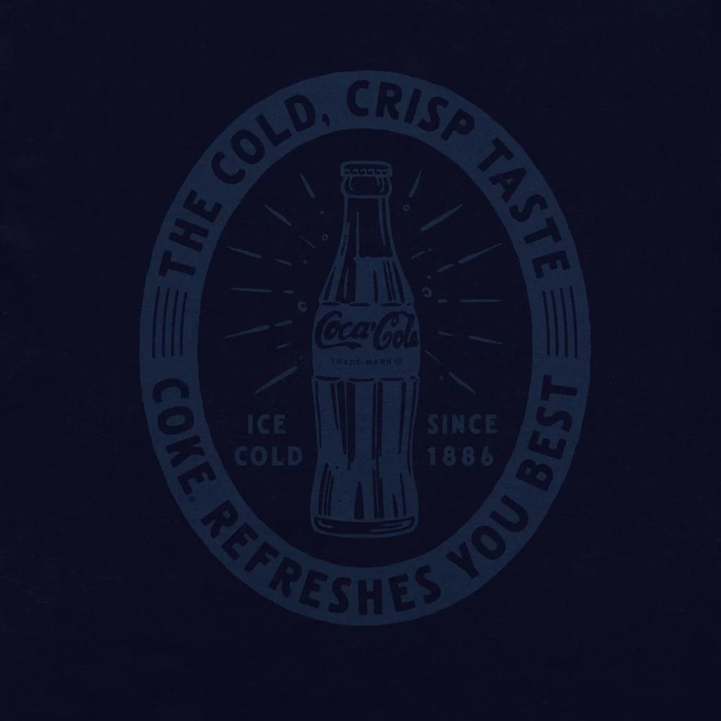Unisex oválné tričko Coca-Cola pro dospělé