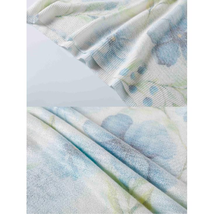 Knit Sweater For Women Summer New Casual Lazy Round Neck Loose Streetwear Chic Tops Sunscreen Clothing