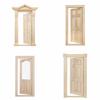 1:12 Maison de Poupée Simulation Porte Meubles Miniatures Bricolage Porte en Bois Accessoires Maison de Poupée